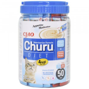 CHURU CAT VET DIET biezenis kaķiem Tuncis, vista 14g N50
